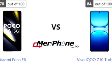صورة توضح واجهة تطبيق الكاميرا لـ Xiaomi Poco F6 و Vivo iQOO Z10 Turbo Pro