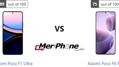 صورة توضح المساحة الخاصة في Xiaomi Poco F7 Ultra و Xiaomi Poco F6 Pro