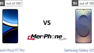 مقارنة جودة المكالمات في Xiaomi Poco F7 Pro و Samsung Galaxy S25 Ultra