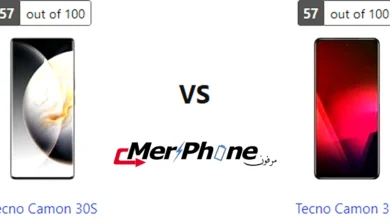 صورة توضح دعم الذاكرة الخارجية في Tecno Camon 30S و Tecno Camon 30