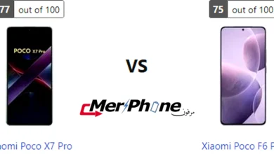 صورة توضح مكان البصمة في Xiaomi Poco X7 Pro و Xiaomi Poco F6 Pro