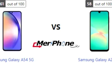 مقارنة الثبات البصري OIS في Samsung Galaxy A54 5G و Samsung Galaxy A26 5G