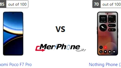 صورة توضح سرعة تحميل التطبيقات في Xiaomi Poco F7 Pro و Nothing Phone (3a)