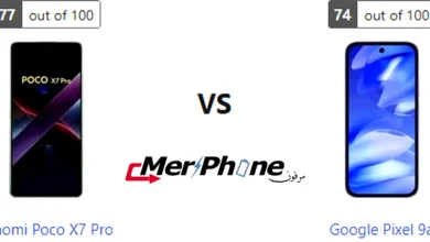 صورة توضح الكتيبات المرفقة مع Xiaomi Poco X7 Pro و Google Pixel 9a