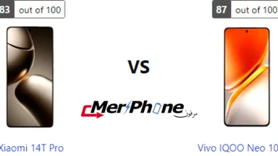صورة للمواصفات مطبوعة لـ Xiaomi 14T Pro و Vivo IQOO Neo 10 Pro
