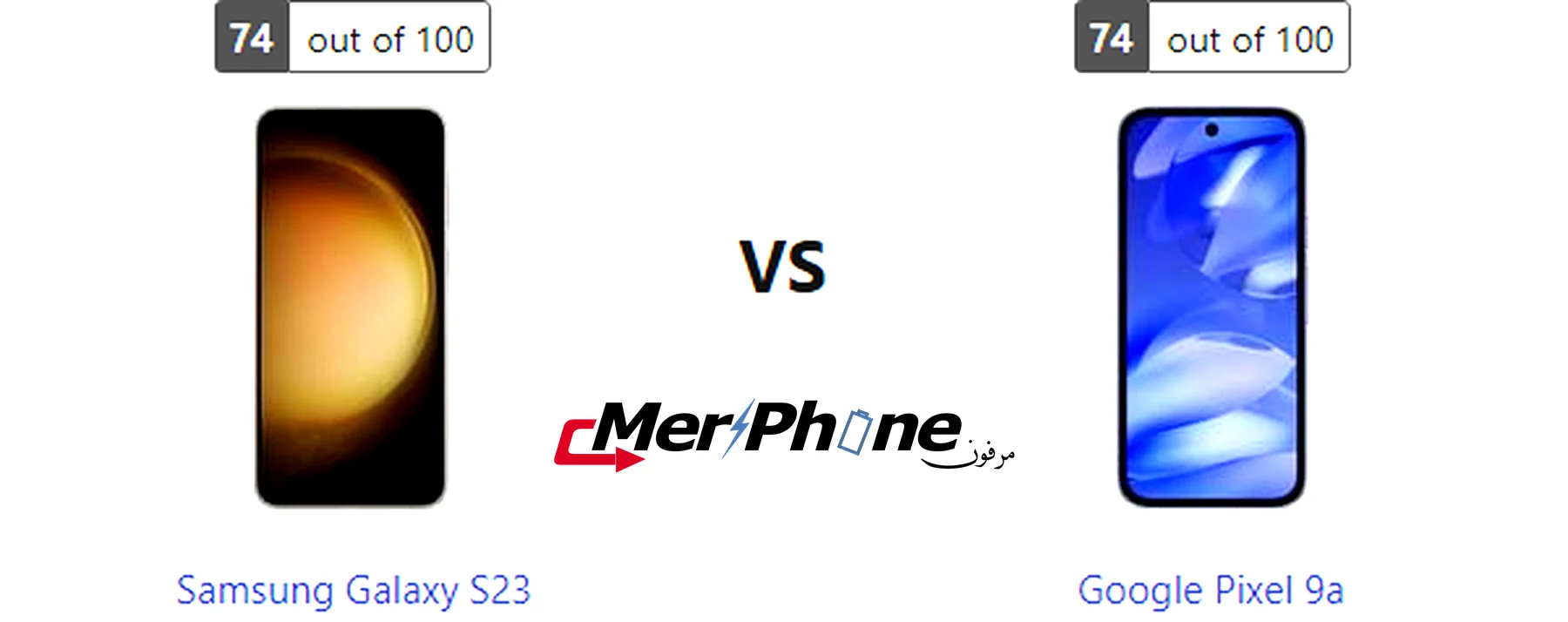 مقارنة تشبع الألوان في الفيديو لـ Samsung Galaxy S23 و Google Pixel 9a