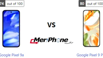 صورة حقيقية تجمع بين Google Pixel 9a و Google Pixel 9 Pro