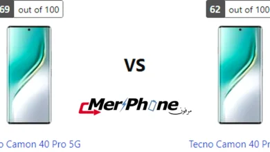 صورة تستعرض ألوان Tecno Camon 40 Pro 5G و Tecno Camon 40 Pro 4G