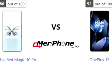 مقارنة الخلفيات الافتراضية في ZTE Nubia Red Magic 10 Pro و OnePlus 13