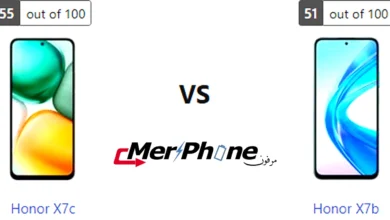 مقارنة واجهة المستخدم في Honor X7c و Honor X7b