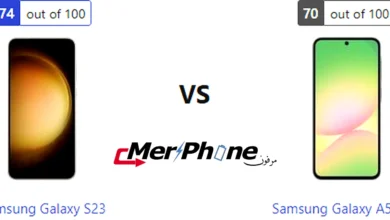 صورة توضح تسجيل الشاشة في Samsung Galaxy S23 و Samsung Galaxy A56 5G