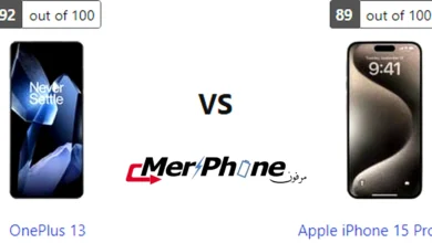 مقارنة واجهة المستخدم في OnePlus 13 و Apple iPhone 15 Pro Max