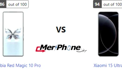 مقارنة دقة التفاصيل في الشاشة بين ZTE Nubia Red Magic 10 Pro و Xiaomi 15 Ultra