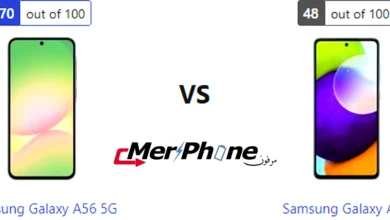 صورة حقيقية تجمع بين Samsung Galaxy A56 5G و Samsung Galaxy A52
