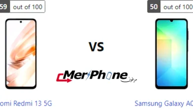 صورة توضح التصوير السريع في Xiaomi Redmi 13 5G و Samsung Galaxy A06 5G