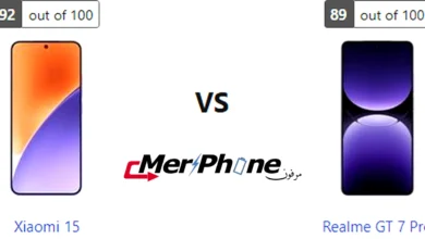 مقارنة المشاركة السريعة في Xiaomi 15 و Realme GT 7 Pro