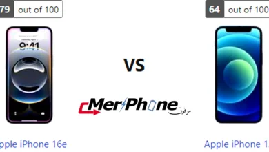 صورة توضح دعم شريحة الاتصال في Apple iPhone 16e و Apple iPhone 12