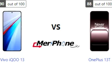 صورة تستعرض ألوان Vivo iQOO 13 و OnePlus 13T