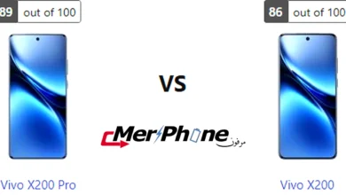مقارنة انعكاس الضوء على ظهر Vivo X200 Pro و Vivo X200