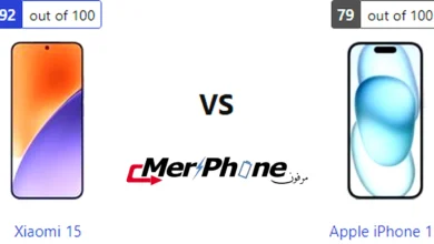 صورة توضح الألبومات والمعرض في Xiaomi 15 و Apple iPhone 15