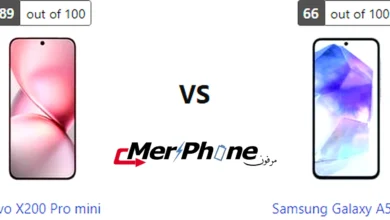 صورة للمواصفات مطبوعة لـ Vivo X200 Pro mini و Samsung Galaxy A55 5G