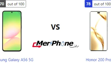تصميم Samsung Galaxy A56 5G بجانب تصميم Honor 200 Pro