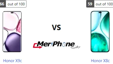 صورة توضح دعم الذاكرة الخارجية في Honor X9c و Honor X8c