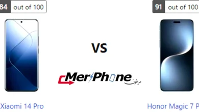 مقارنة نوع منفذ الشحن في Xiaomi 14 Pro و Honor Magic 7 Pro