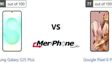 صورة توضح التصوير البطيء في Samsung Galaxy S25 Plus و Google Pixel 8 Pro