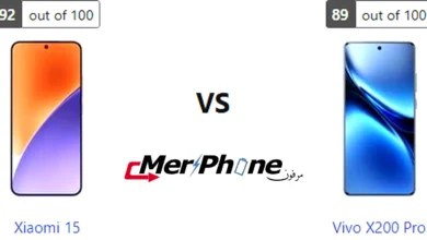 صورة توضح الفرق في الإضاءة الخلفية لـ Xiaomi 15 و Vivo X200 Pro