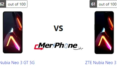 صورة توضح مدخل الشاحن والسماعات في ZTE Nubia Neo 3 GT 5G و ZTE Nubia Neo 3 5G