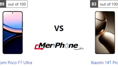 صورة توضح شعار الشركة على Xiaomi Poco F7 Ultra و Xiaomi 14T Pro