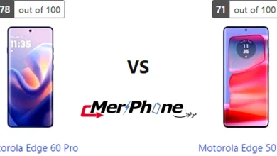 صورة حقيقية تجمع بين Motorola Edge 60 Pro و Motorola Edge 50 Pro
