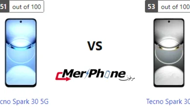 مقارنة المشاركة السريعة في Tecno Spark 30 5G و Tecno Spark 30