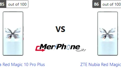 صورة توضح مدخل الشاحن والسماعات في ZTE Nubia Red Magic 10 Pro Plus و ZTE Nubia Red Magic 10 Pro