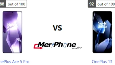 صورة توضح المساحة الخاصة في OnePlus Ace 5 Pro و OnePlus 13