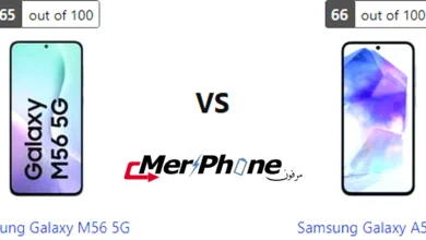 مقارنة وضع الماكرو في Samsung Galaxy M56 5G و Samsung Galaxy A55 5G